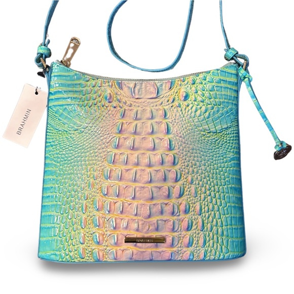 Brahmin Katie Crossbody in Cotton Candy Ombré Melbourne - Picture 10 of 16
